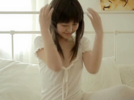 Fen O Gets Horny As Fuck & Plays With Her Asian Pussy!