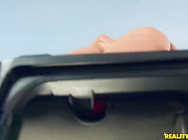 Kendra Spades Intense Car Affair With Latina Heat