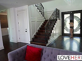 Lesbian Babe Katrina Colt Seduced Her Asian Fan Alexia Anders