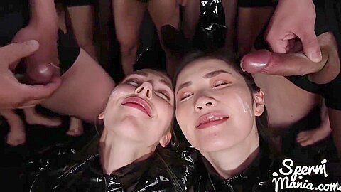 Sticky Bukkake Girls – Mary Popiense And Haruka Suzuno – Lucie Theodorova