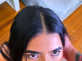BabyBriUrdaneta Blows And Fucks Her BF Cock At Home